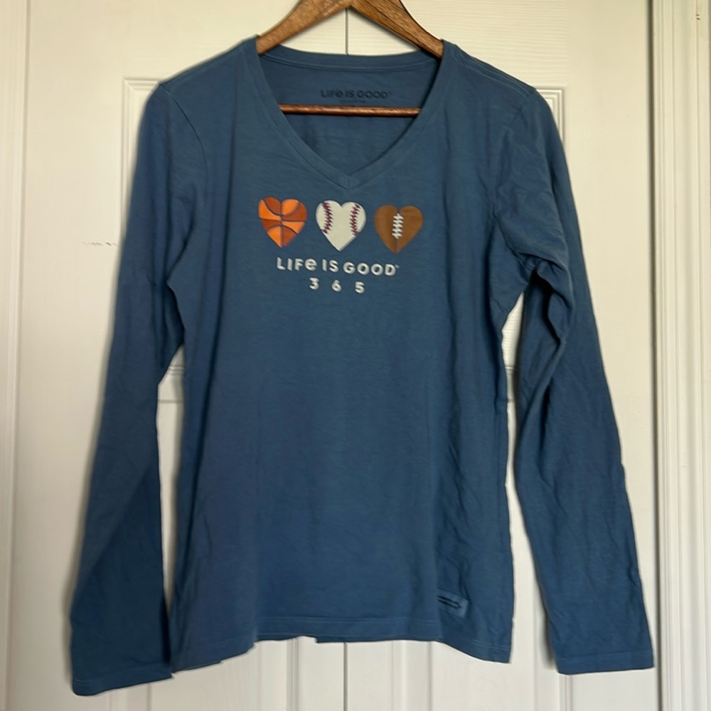 Women’s Life Is Good Long Sleeve Tee